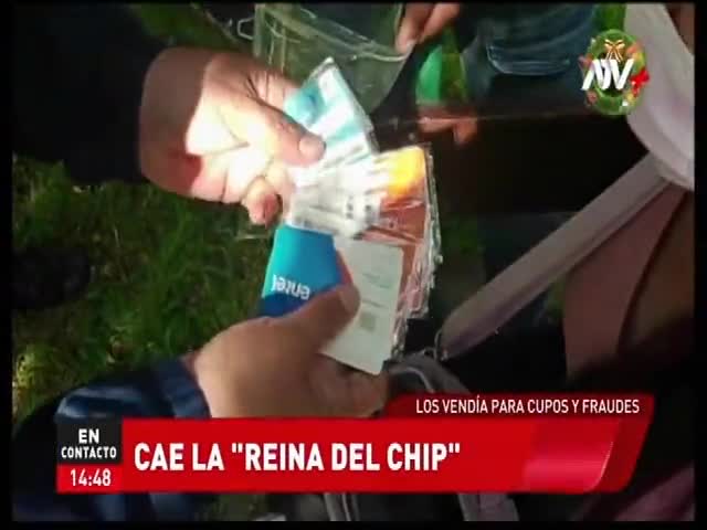 Detienen a reina de chips con 7 mil SIMS de telefonía