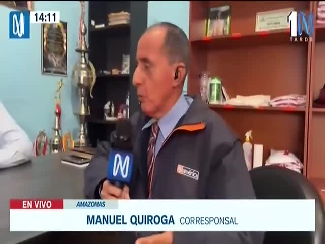 Entrevista al virtual gobernador regional de Amazonas, Gilmar Horna  PRUEBA