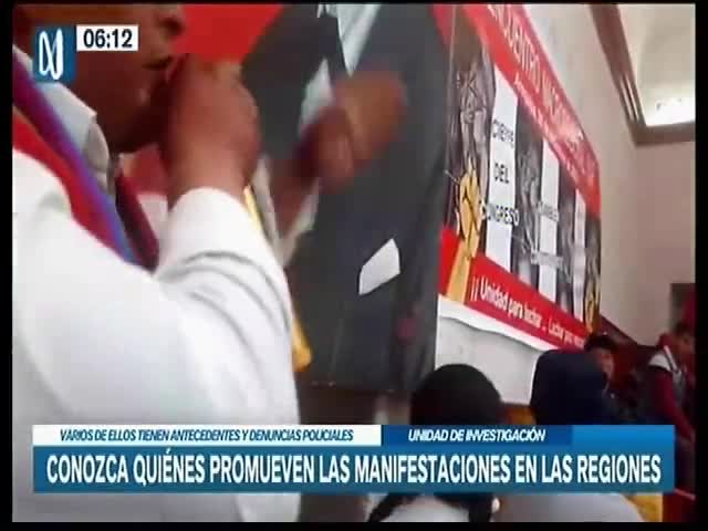 Conozca quienes promueven las movilizaciones en regiones