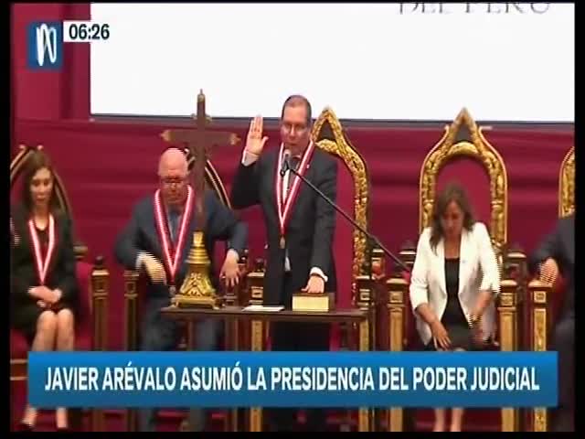 Javier Arévalo asumió la presidencia del PJ