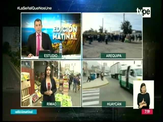 Rímac y Huaycán: Abastecimiento de productos es normal en mercado de Caquetá