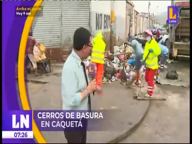 Cerros de basura en Caquetá 