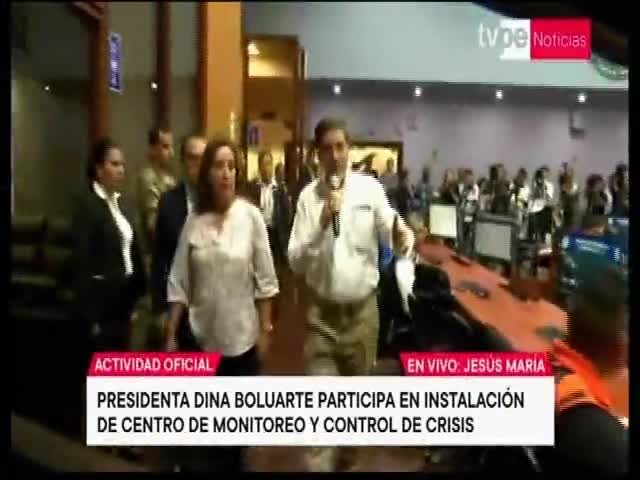 Actividad oficial de la presidenta Dina Boluarte