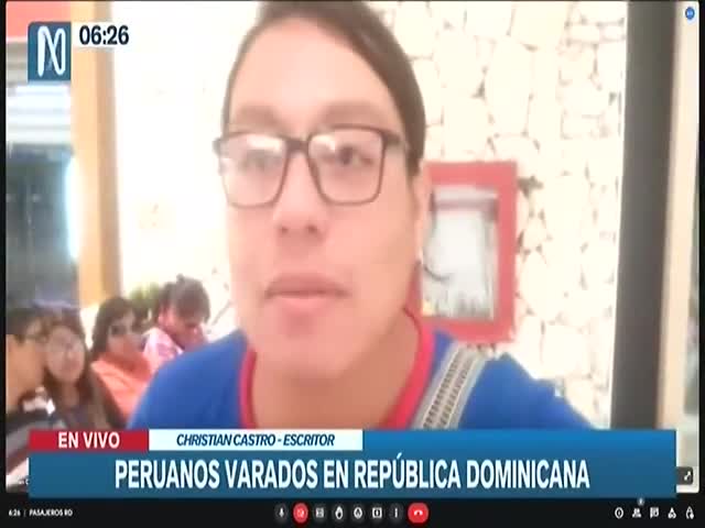 Peruanos varados en República Dominicana 