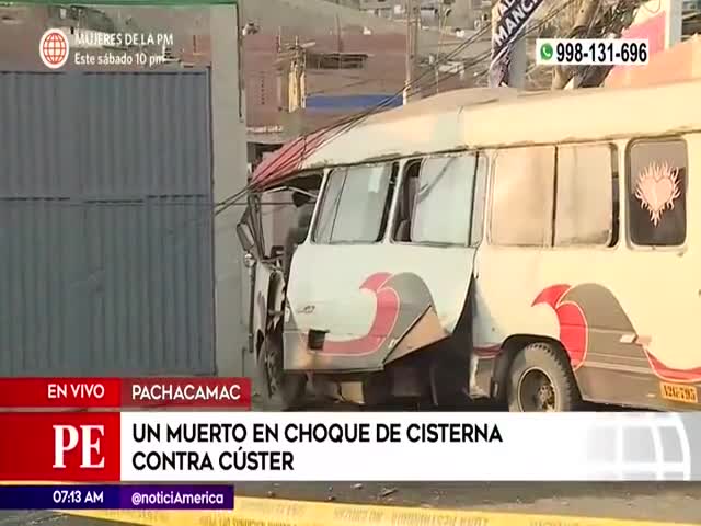 Tragedia en Pachacámac