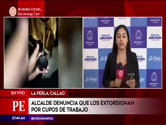 Denuncia del alcalde de La Perla