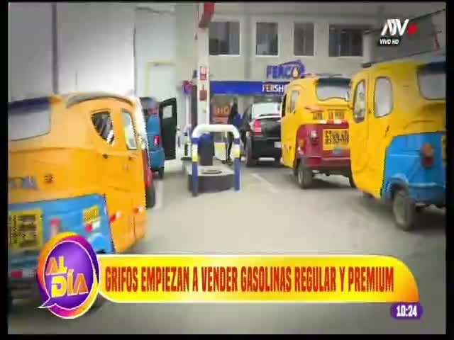 Grifos empiezan a vender gasolinas regular y premium