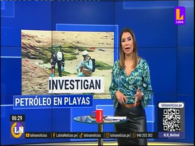 Investigan petróleo en playas 