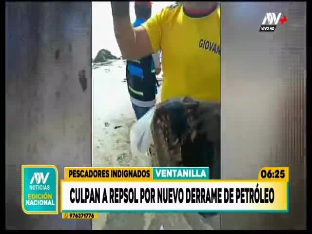 Investigan manchas de petróleo en playas de Ventanilla