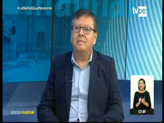 Declaraciones del representante de Watsom APP Perú Oswaldo Vargas