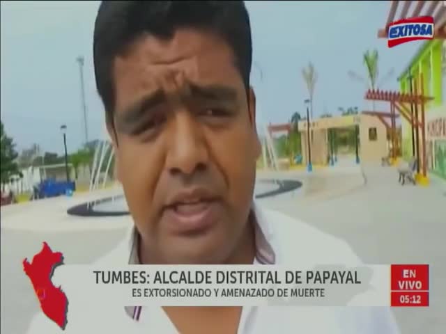 Tumbes: Alcalde distrital de Papayal es extorsionado y amenazado de muerte 