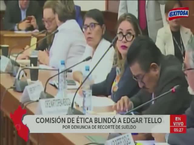 Comisión de Ética blindó a congresista Edgar Tello por caso Mocha sueldo