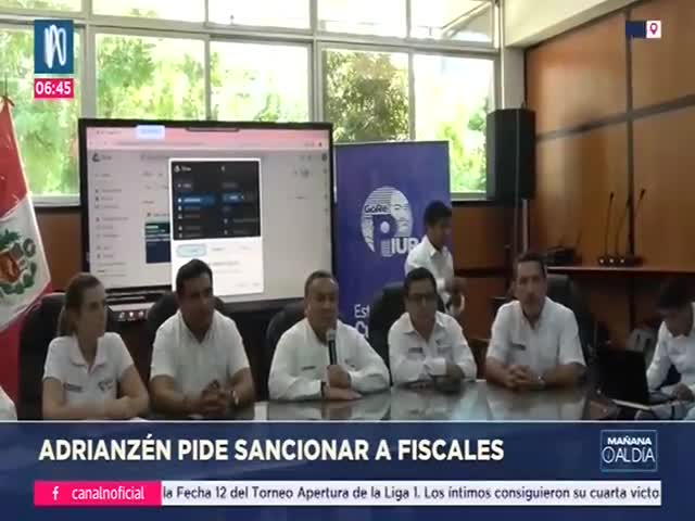 Adrianzén pide sancionar a fiscales