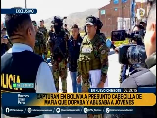 Capturan en Bolivia a presunto cabecilla de mafia que dopaba y abusaba a jóvenes 