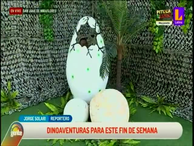 Dinoaventuras para este fin de semana