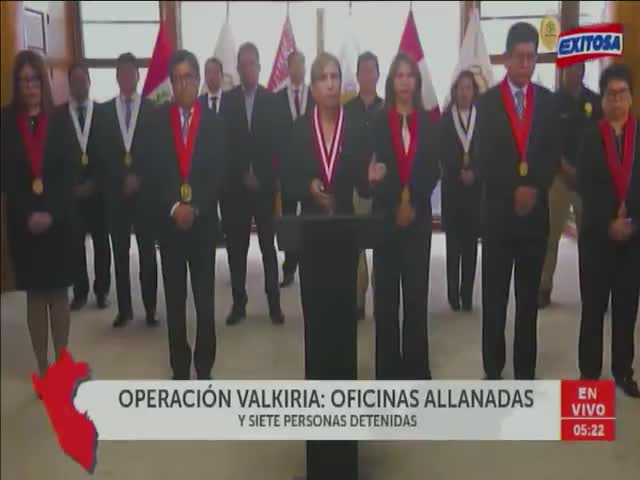 Operación Valkiria: Oficinas allanadas y siete personas detendidas 