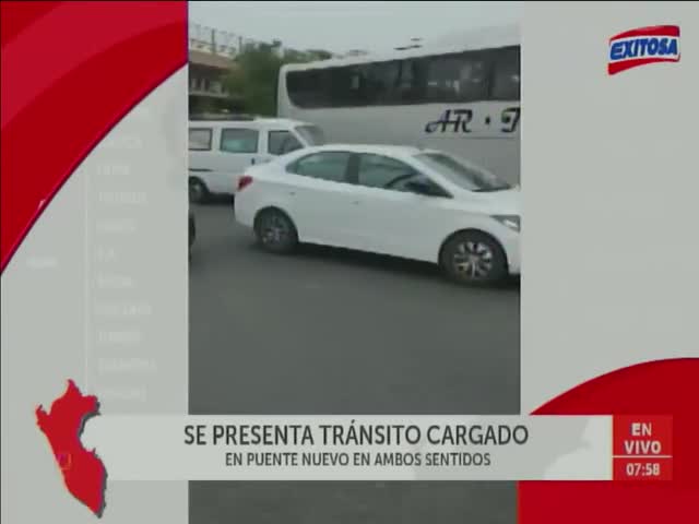 El reporte del tránsito