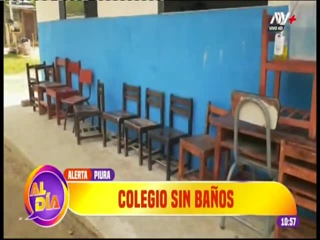 Colegio sin baños