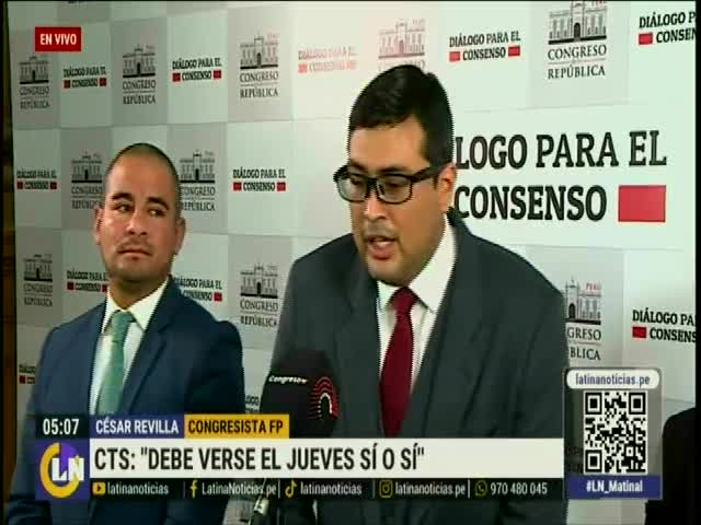 Retiro de CTS deberá debatirse el jueves