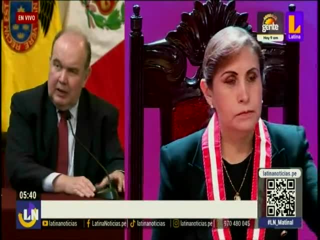 No me arrepiento de condecorar a Patricia Benavides