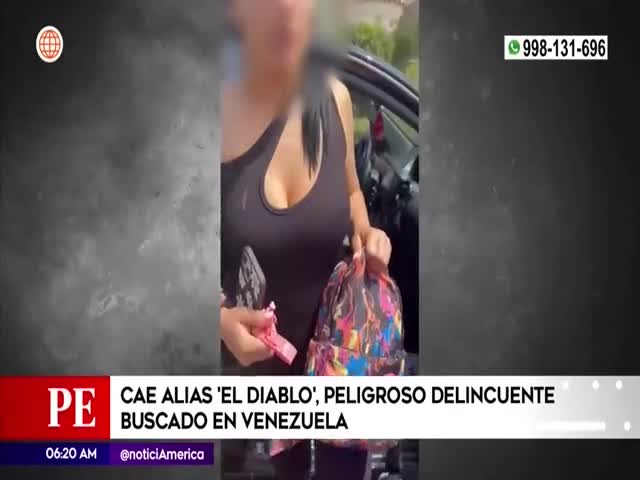  Cae delincuente conocido como El diablo