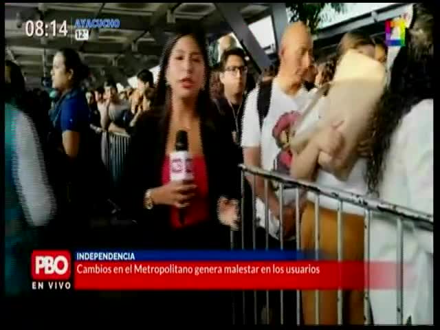 Cambios en el Metropolitano genera malestar en los usuarios 