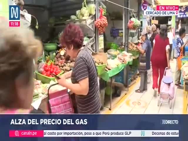 Alza en el precio de gas