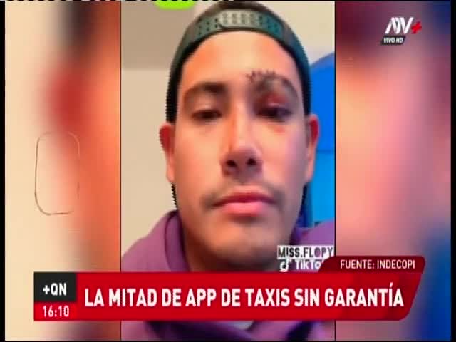 Aplicativos de taxis sin garantía