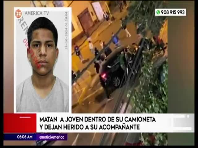 Crimen en La Victoria