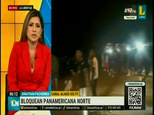 Bloquean Panamericana Norte ante inseguridad