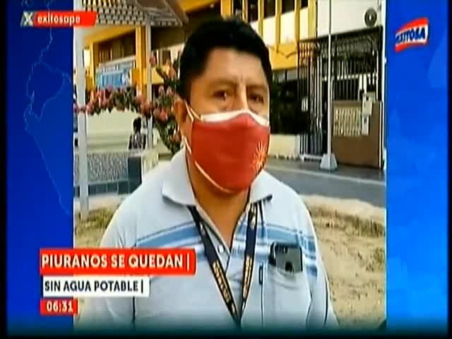 Declaraciones del dirigente de Cura Mori en Piura, Félix Yovera