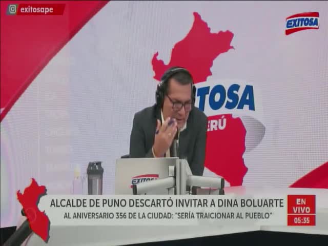 Alcalde de Puno descarta invitar a Dina Boluarte al aniversario 356 de la ciudad: Sería traicionar al pueblo