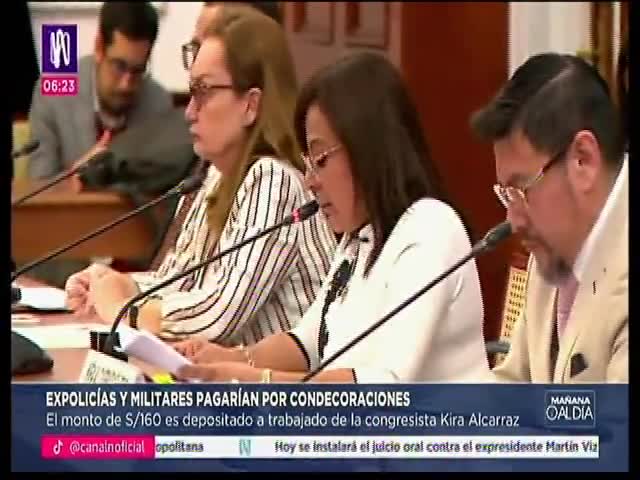 Polémica con la congresista Kira Alcarraz