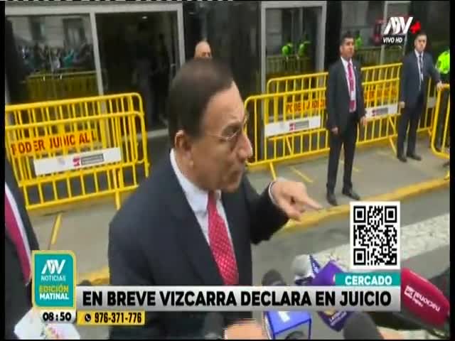 En breve Vizcarra declara en juicio 