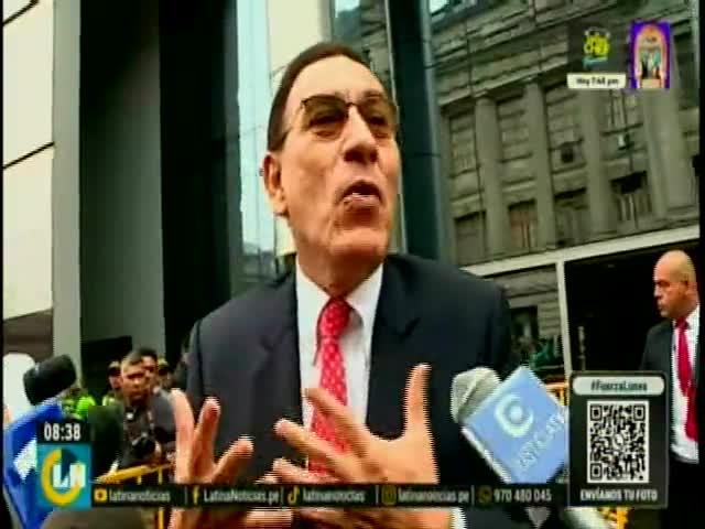 Declaraciones de expresidente Vizcarra