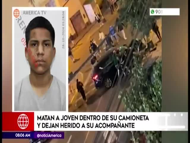 Matan a joven dentro de su camioneta 