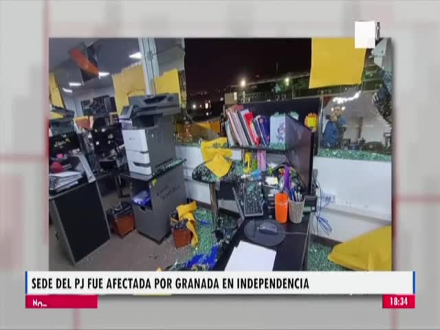 Poder Judicial condenó atentado contra el centro comercial Multicenter de Independencia